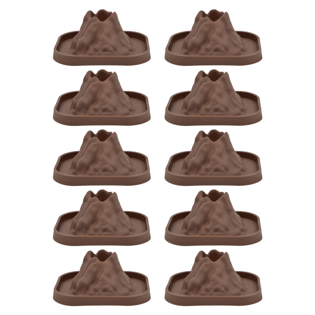 Volcano Experiment Kit - 10Pcs Volcano Mold Erupting Volcano Science