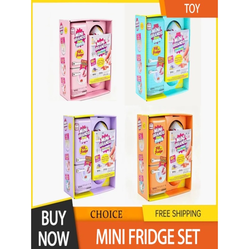 Kids Toys Brands - Original Fill The Fridge Mini Refrigerator