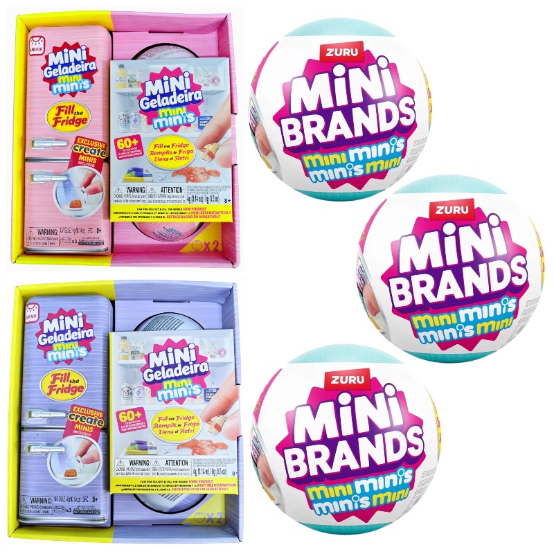 Kids Toys Brands - Mini Surprise Ball Fridge Toy, Mini