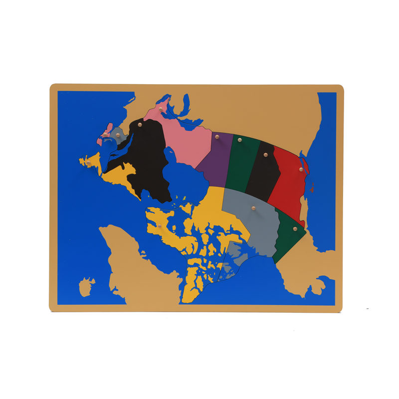 Wood  Map Puzzle of Canada Mon - Kids Toys Canada ulasan dan harga
