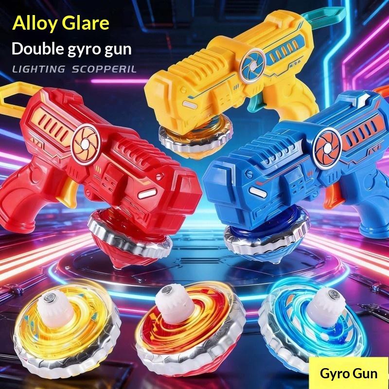 1 Set Alloy Lighting Gyro  Toy - Spin Top Gyro Toy ulasan dan harga