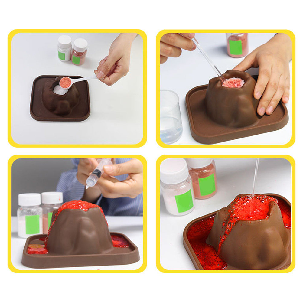 10Pcs Volcano Mold Erupting Vo - Volcano Experiment Kit ulasan dan harga