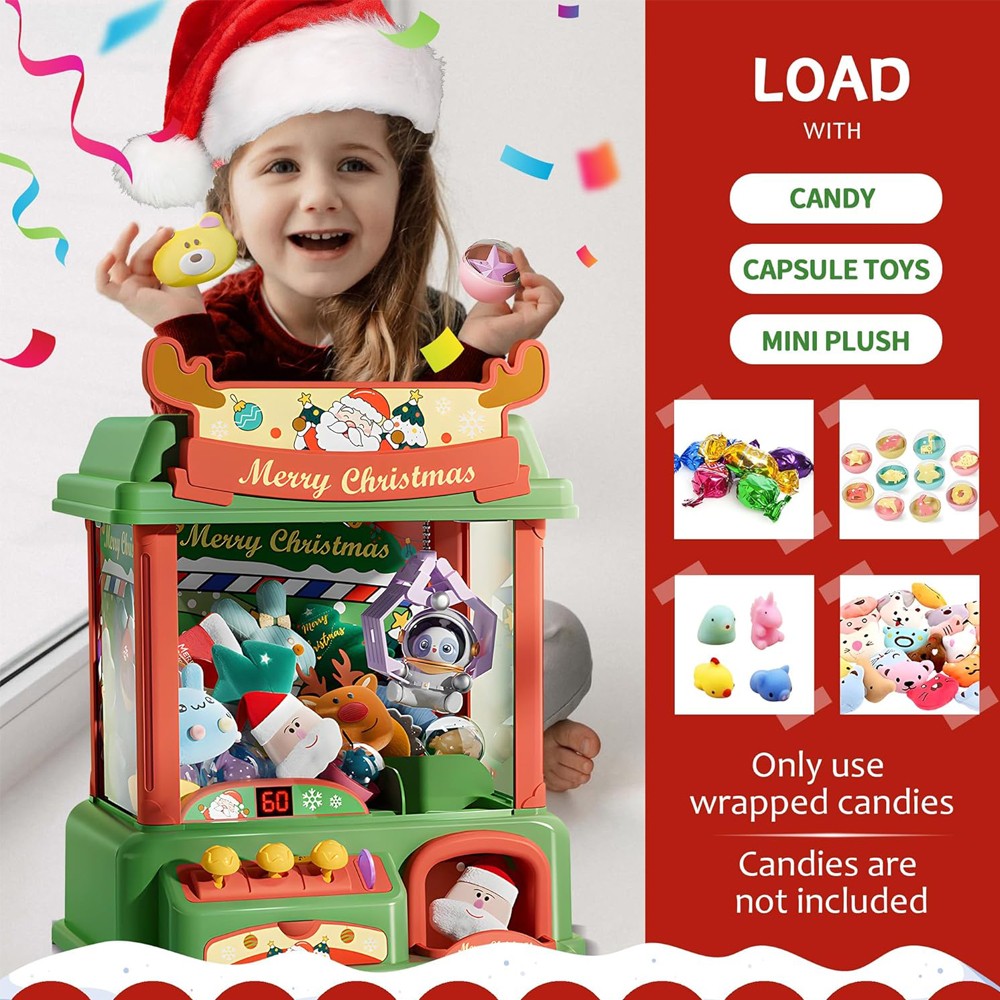 Christmas Claw Machine For Kid - Kids Toys Vending Machine ulasan dan harga