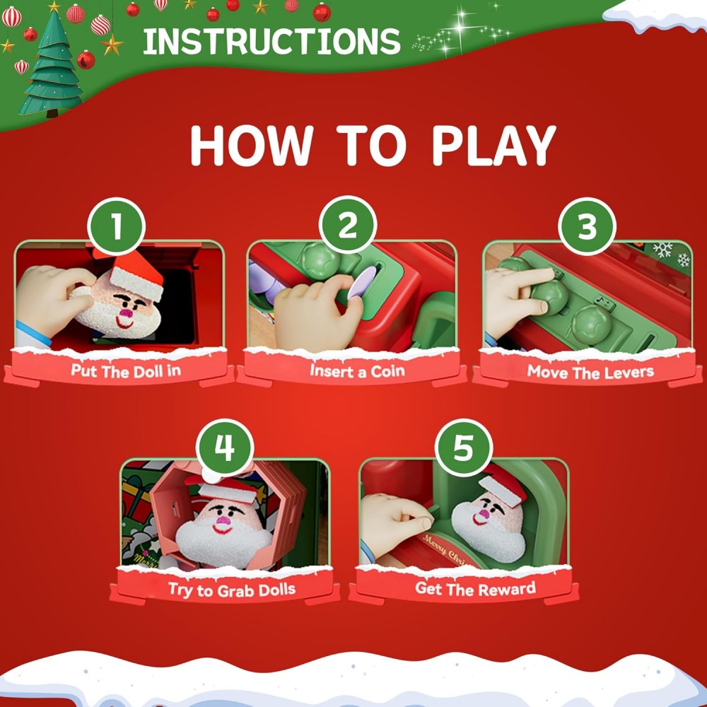 Christmas Claw Machine For Kid - Kids Toys Vending Machine ulasan dan harga