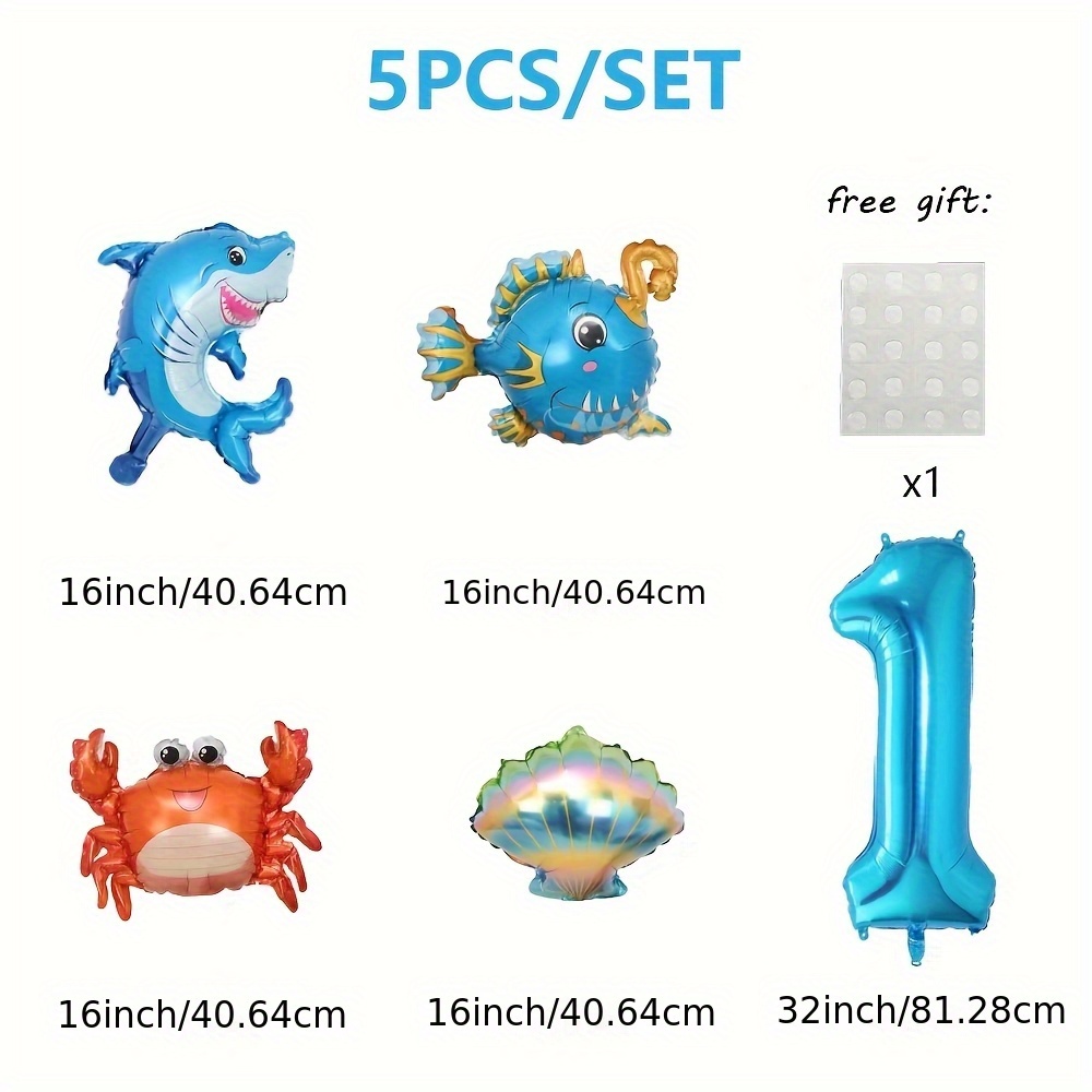 5Pcs 32inch Mini Blue Ocean Ba - Water Balloon Set ulasan dan harga