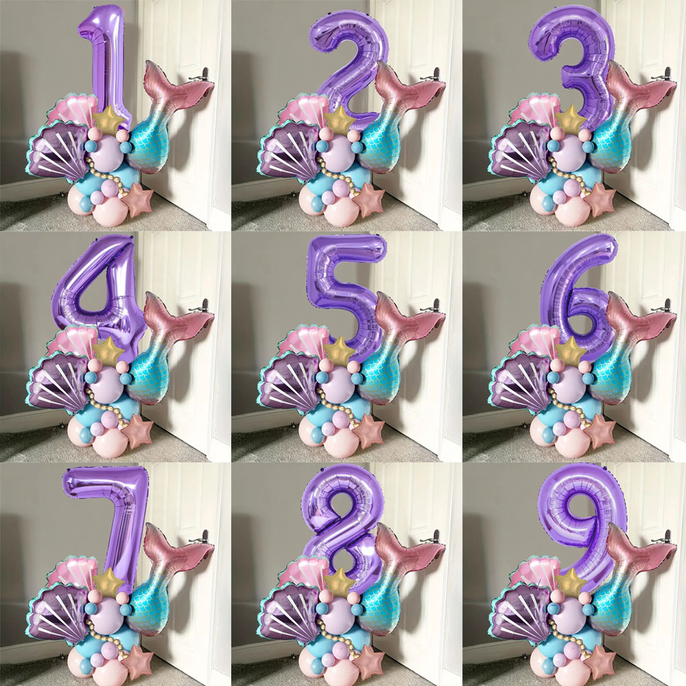 24pcs 1-9th Birthday Mermaid S - Water Balloon Set ulasan dan harga