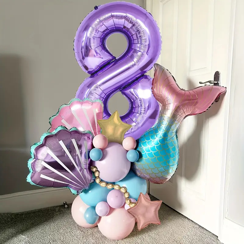 24pcs 1-9th Birthday Mermaid S - Water Balloon Set ulasan dan harga