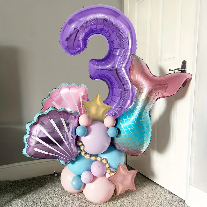 24pcs 1-9th Birthday Mermaid S - Water Balloon Set ulasan dan harga
