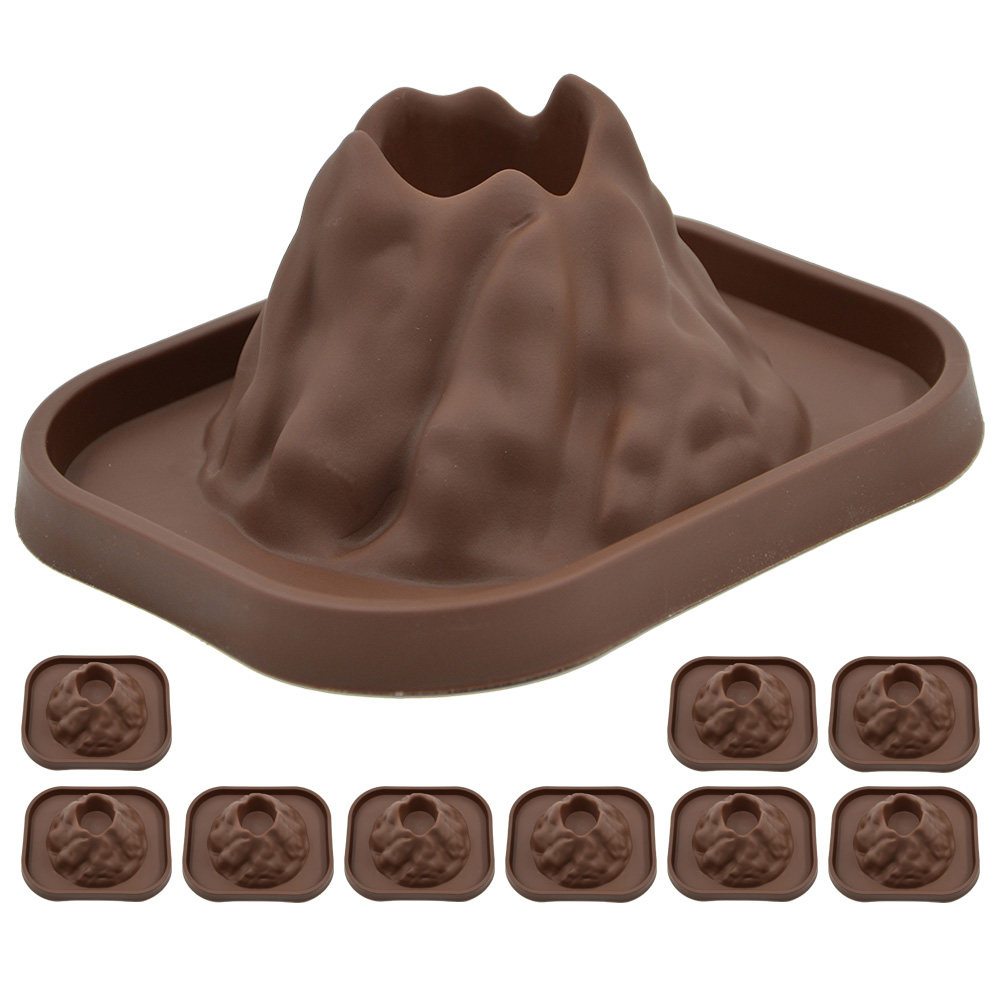 10Pcs Volcano Mold Kit for DIY - Volcano Experiment Kit ulasan dan harga