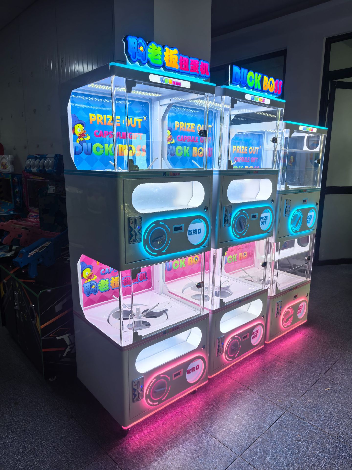 Double Layer Multifunctional E - Kids Toys Vending Machine ulasan dan harga