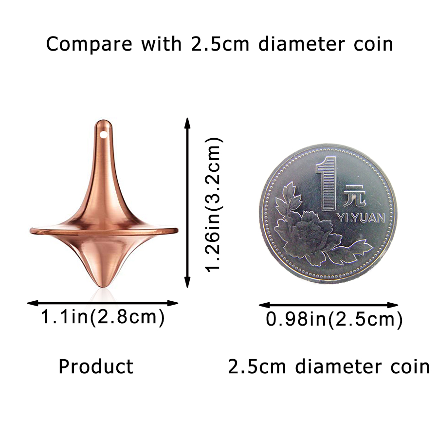 Metal Spinning Top Toys for Ch - Spin Top Gyro Toy ulasan dan harga