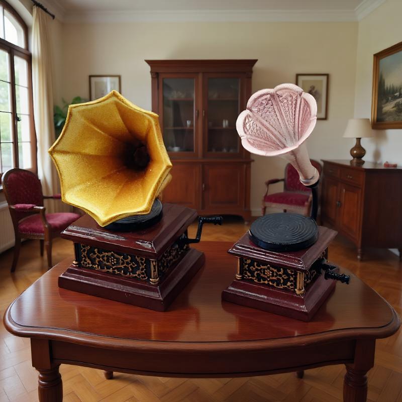 Dollhouse Vintage Phonograph M - Kids Toys Vintage ulasan dan harga