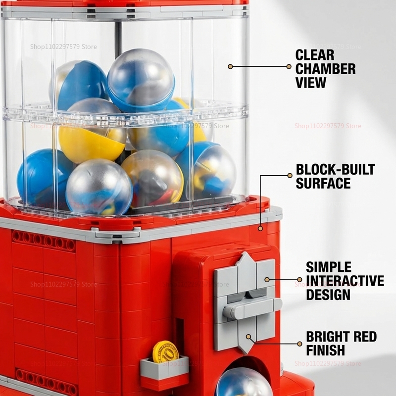 1343 PCS Vending Machine Build - Kids Toys Vending Machine ulasan dan harga
