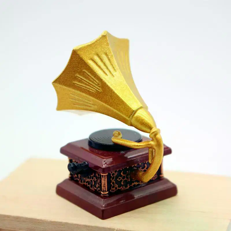 Dollhouse Vintage Phonograph M - Kids Toys Vintage ulasan dan harga
