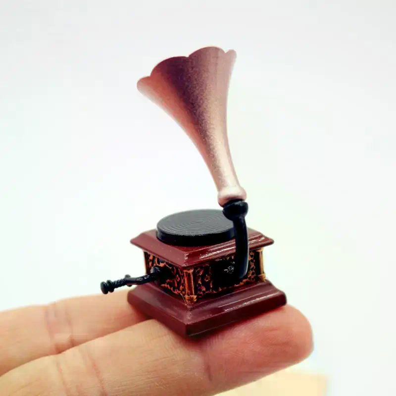 Dollhouse Vintage Phonograph M - Kids Toys Vintage ulasan dan harga