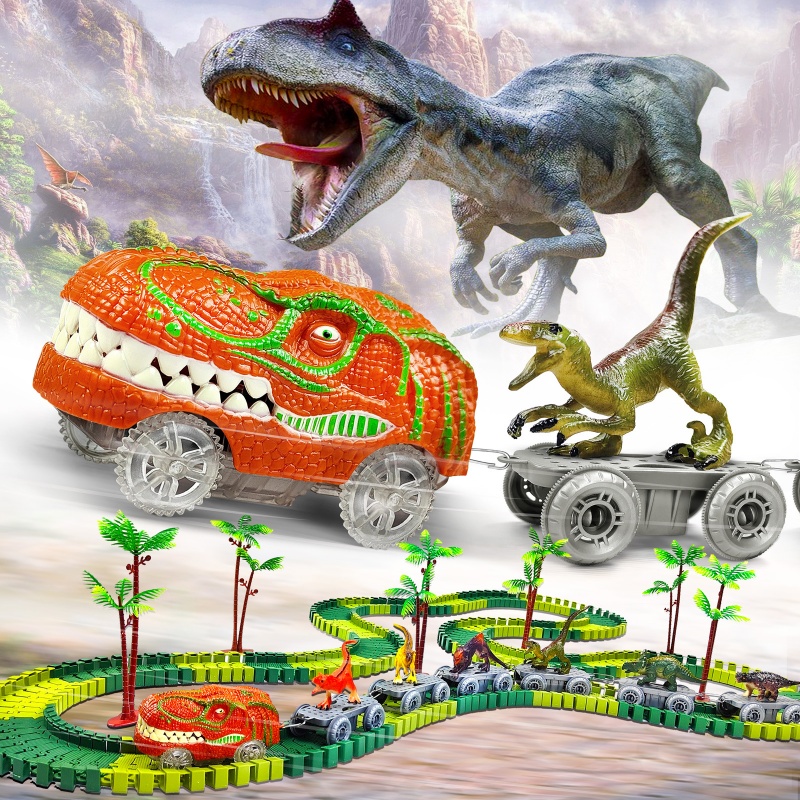 Magical Train Track Racing Toy - Volcano Experiment Kit ulasan dan harga