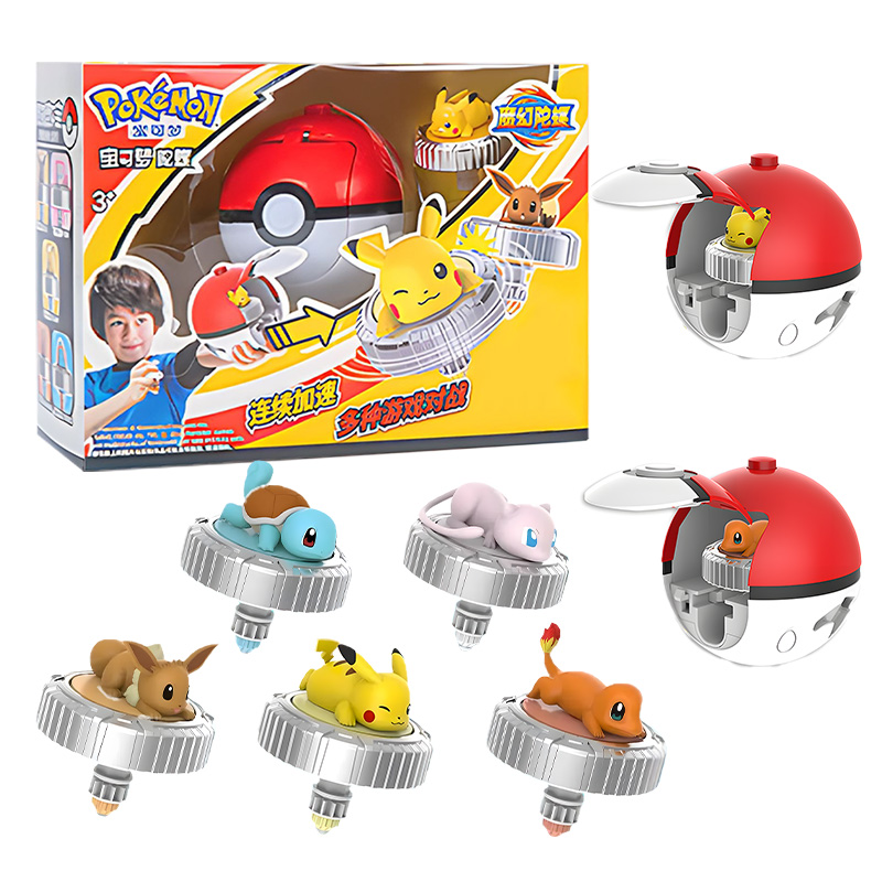 Pokemon spinning top ball toy  - Spin Top Gyro Toy ulasan dan harga