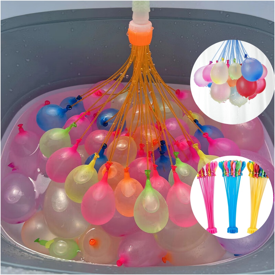 Fast Water Filling Balloon Sel - Water Balloon Set ulasan dan harga