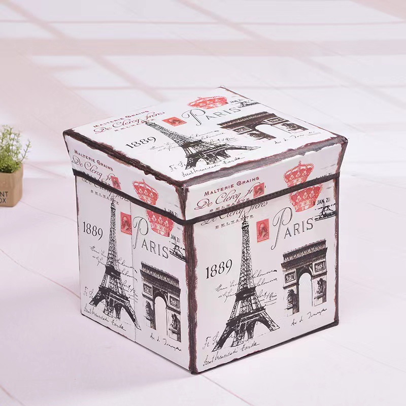 Vintage Printed Folding Storag - Kids Toys Vintage ulasan dan harga
