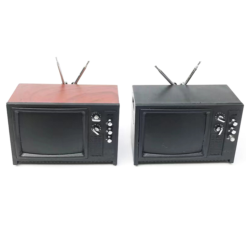 1pc 1/12 Dollhouse Mini Televi - Kids Toys Vintage ulasan dan harga