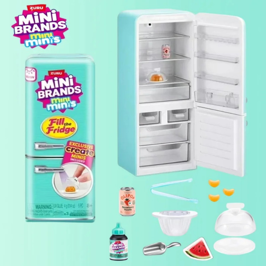 ZURU 5 Surprise Mini Fridge Ba - Kids Toys Brands ulasan dan harga