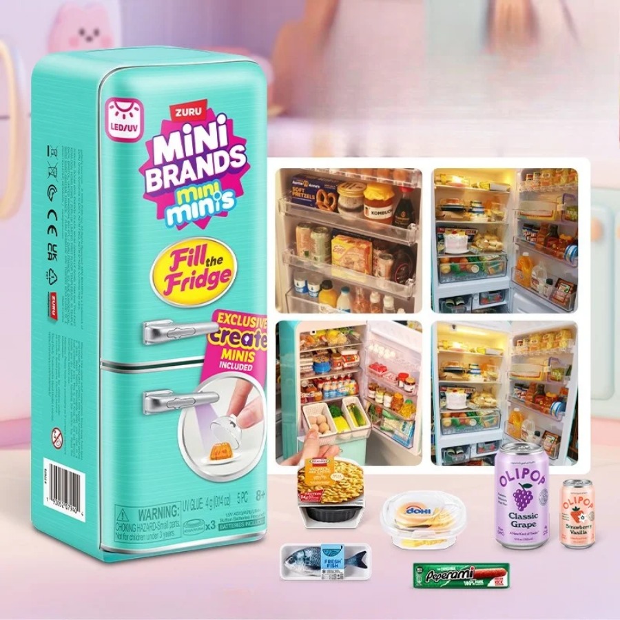 ZURU 5 Surprise Mini Fridge Ba - Kids Toys Brands ulasan dan harga